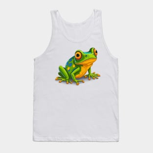 Frog Portrait Tank Top